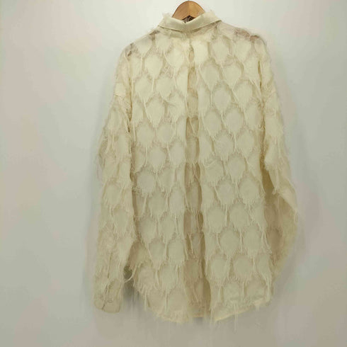 seyto  See through jacquard fringe shirt / シースルージャガードフリンジシャツ メンズ JPN:1
